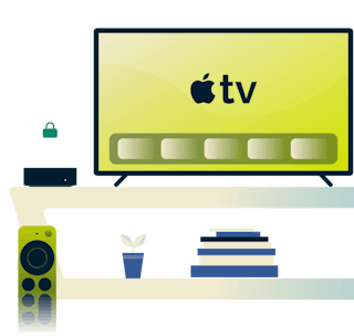 Використовуйте VPN-застосунок на Apple TV.