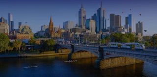 The city of Melbourne.