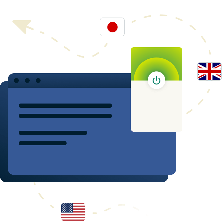השתמשו בתוסף הדפדפן ExpressVPN לממשק משתמש גראפי.