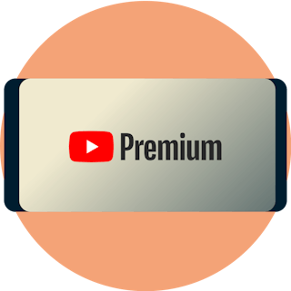 YouTube Premium auf einem Handybildschirm.